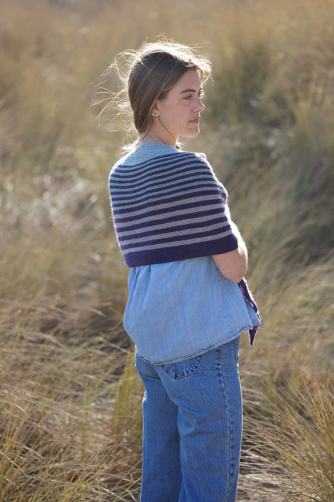 A FREE Yarn Citizen Pattern - Delphinium Shawl (PDF)