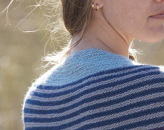 A FREE Yarn Citizen Pattern - Delphinium Shawl (PDF)