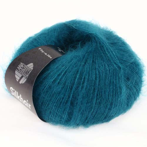 Lana Grossa SilkHair - Dark Teal (Color #023)