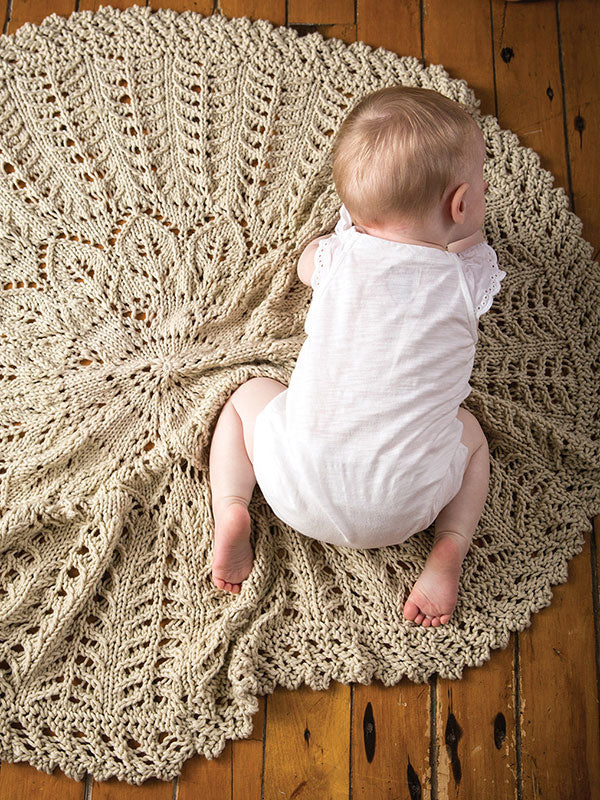 !A Berroco Comfort Chunky Pattern - Cecelia Baby Blanket (PDF)