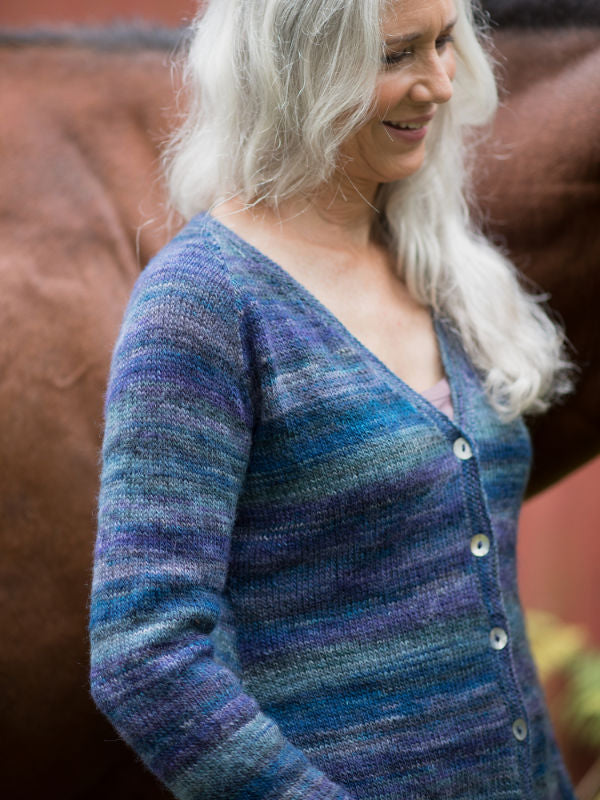 A Berroco Millefiori Light Pattern - Potager Cardigan (PDF)