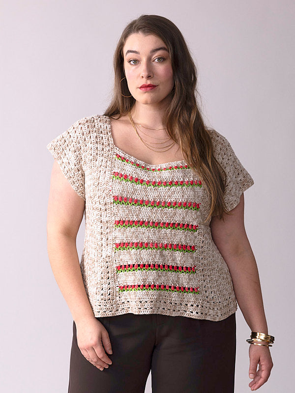 A Berroco Tillie Crochet Pattern - Azalea Buds (PDF)