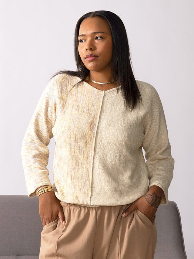 A Berroco Pattern - Draco Top (PDF) Free Knitting Top pattern at Little Knits