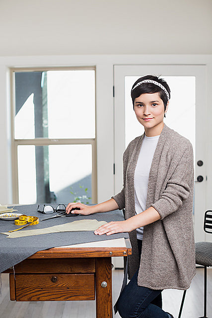 A Churchmouse Yarns and Teas Pattern - Modern Wrapper Fine (PDF)