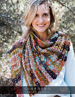 A Crochet Shawl Pattern - Perris Shawl (PDF) on sale at Little Knits