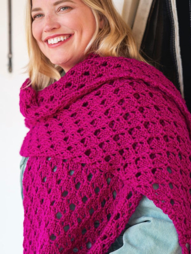 A Free Berroco Knitting Scarf Pattern - Kinsley Scarf (PDF) free knitting pattern at Little Knits