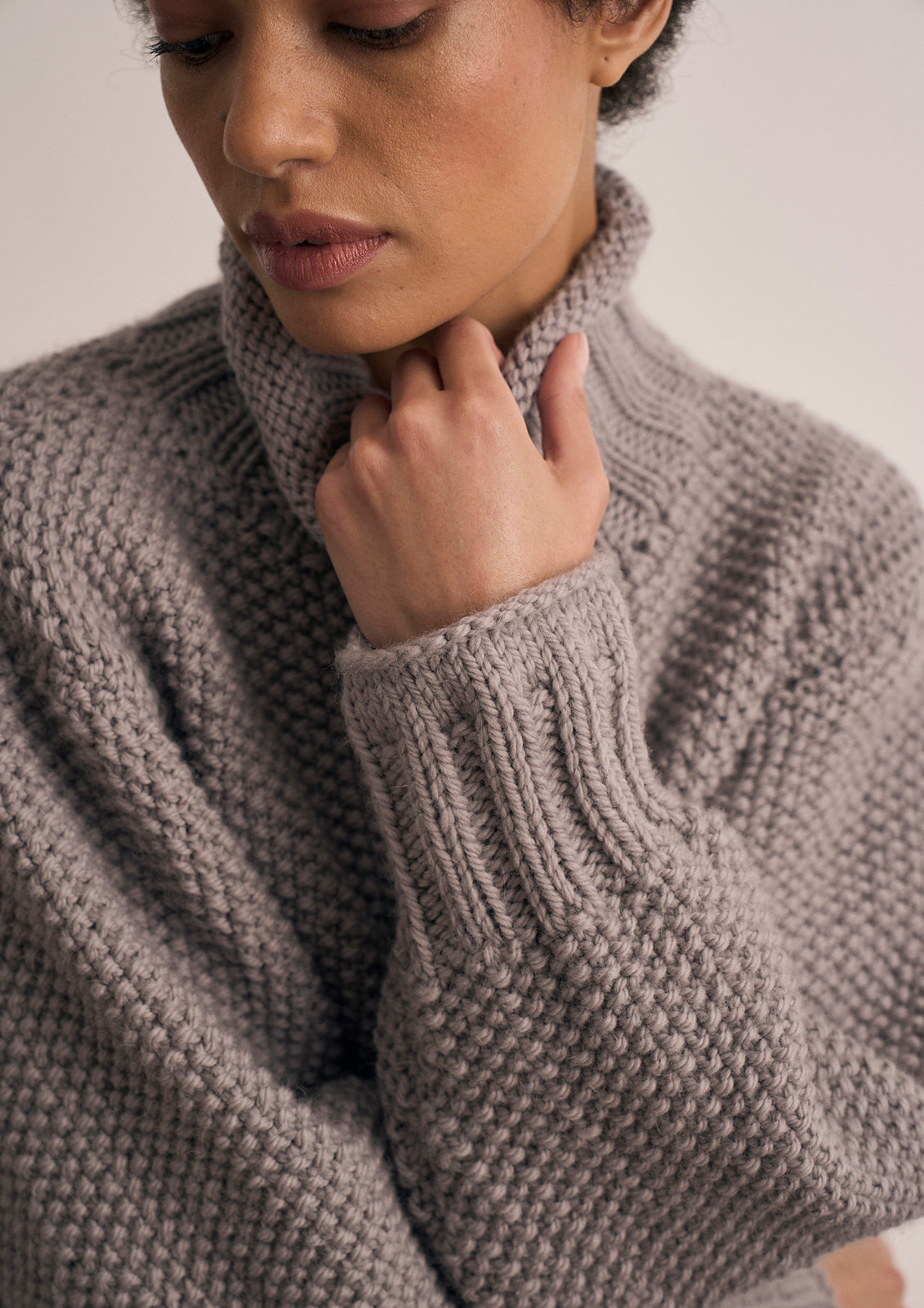 A Mode at Rowan Alpaca Chunky Wool Pattern - Watton Pullover (PDF)