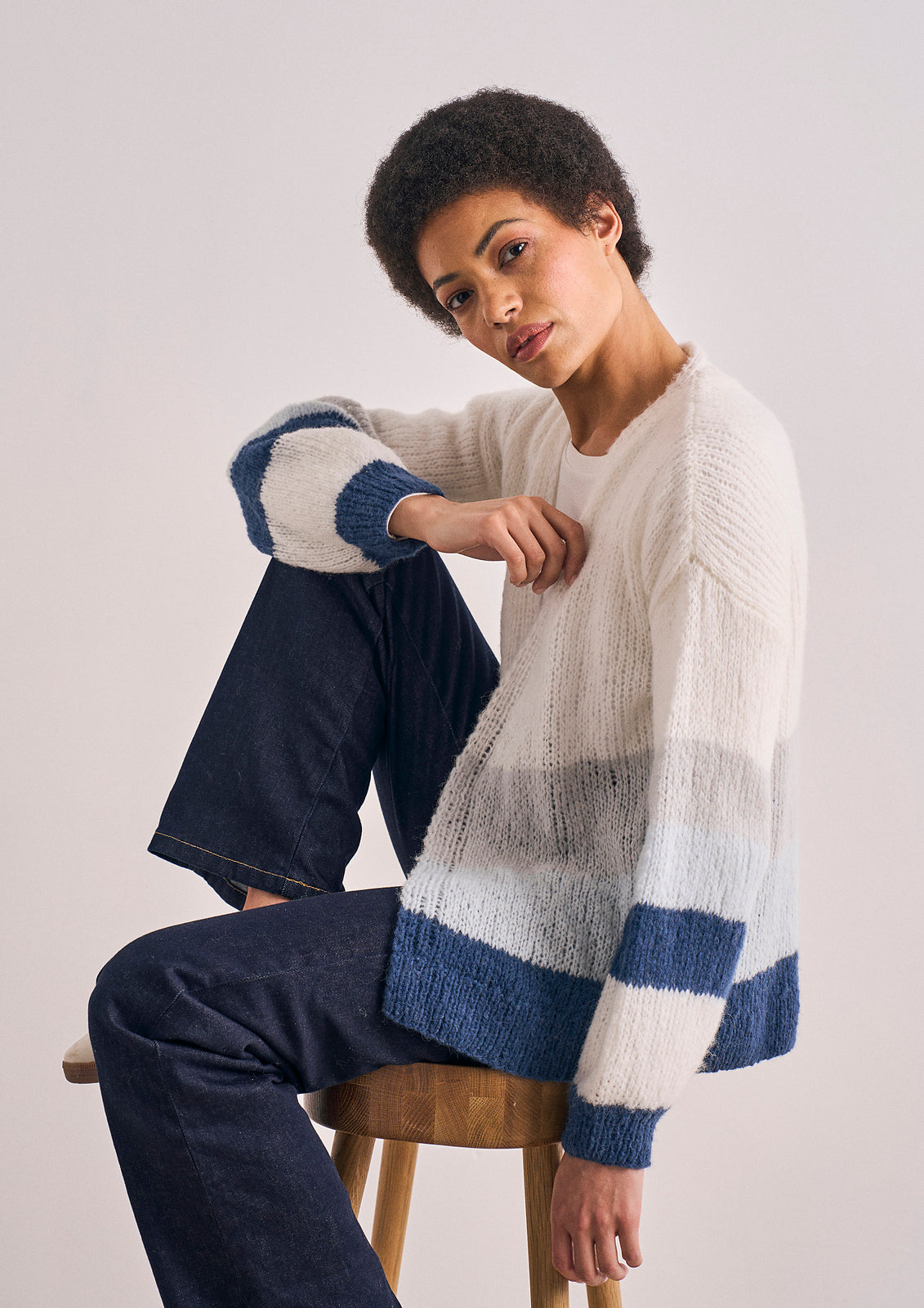 A Mode at Rowan Alpaca Haze Pattern - Tottenhill Cardigan (PDF)