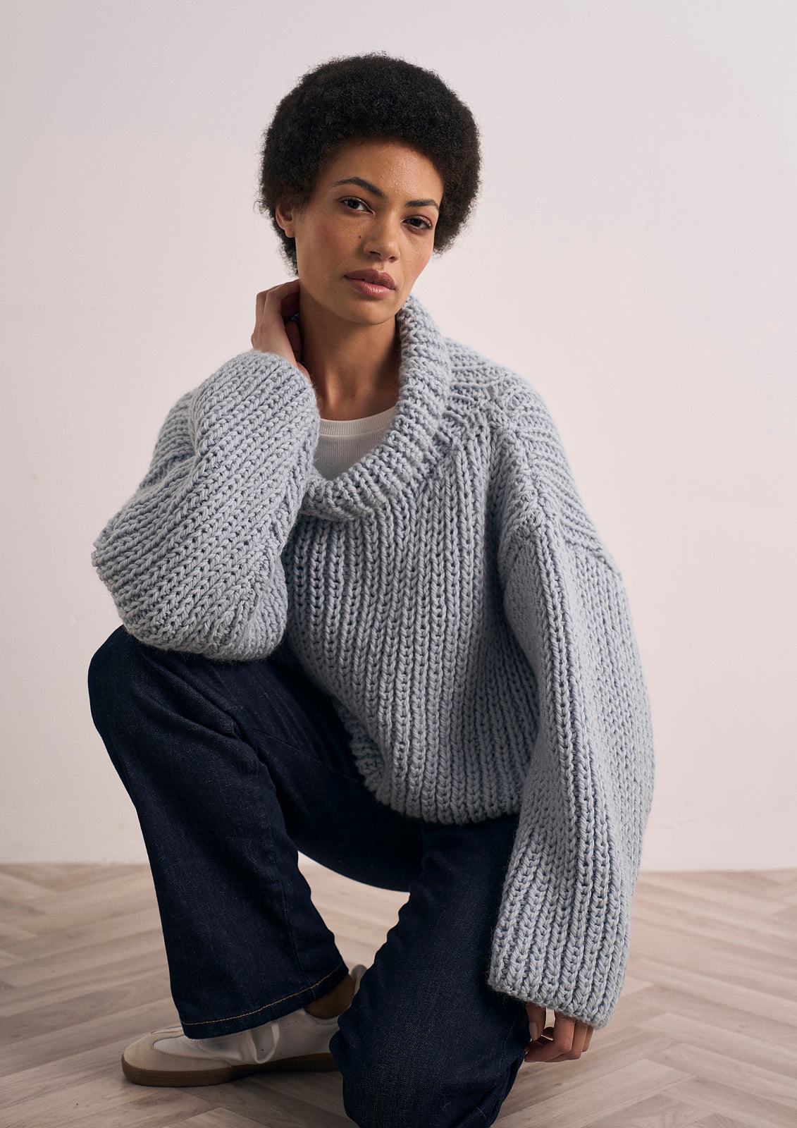 A Mode at Rowan Chunky Wool Pattern - Kessingland Pullover (PDF)