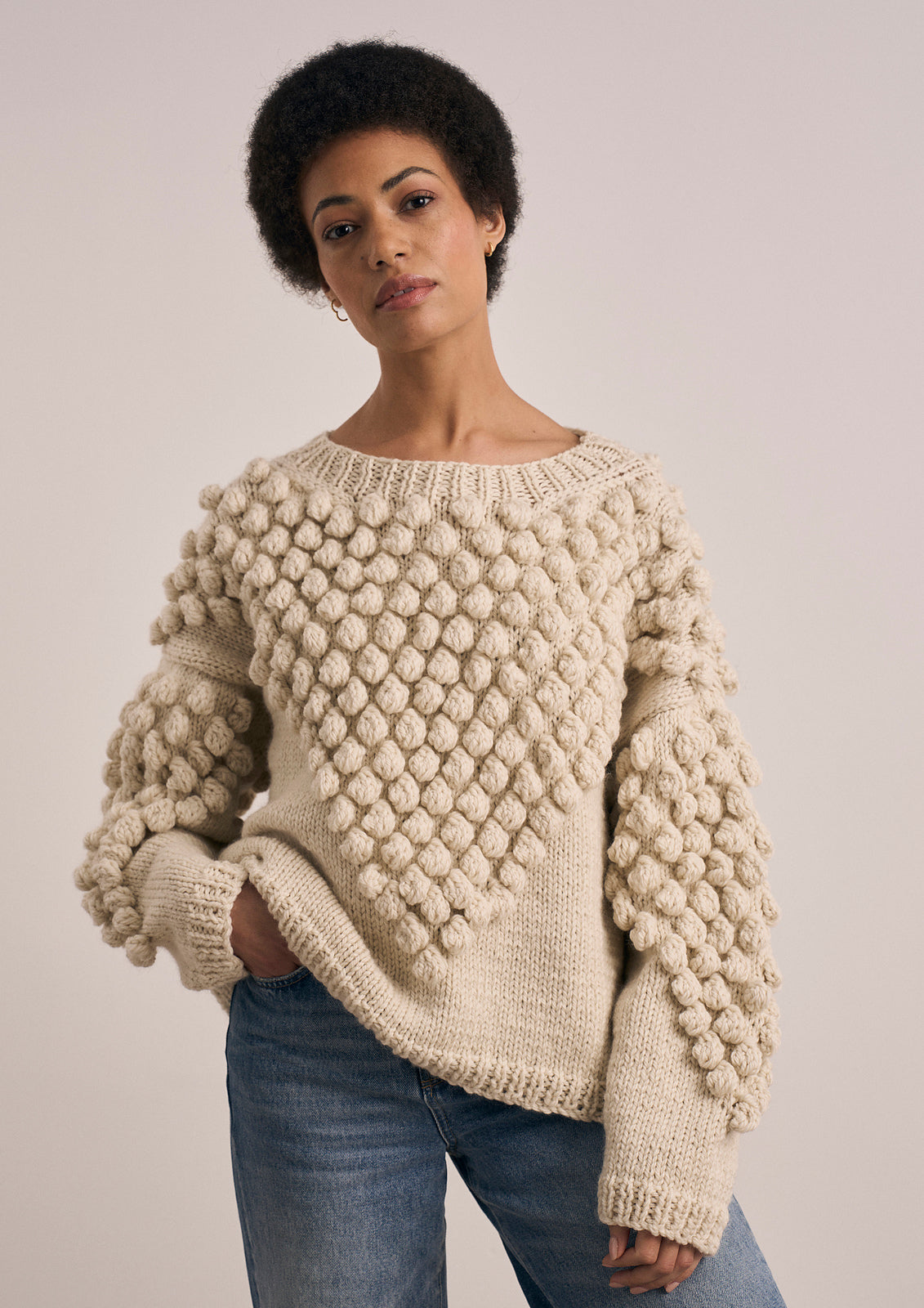A Mode at Rowan Chunky Wool Pattern - Sheringham Pullover (PDF)