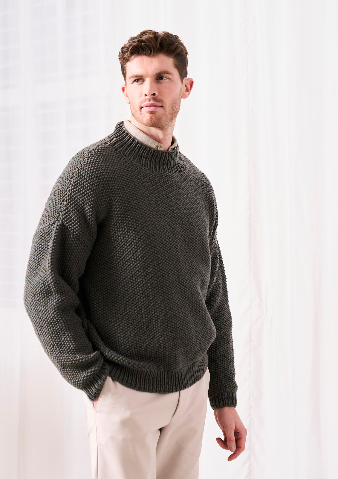 A Mode at Rowan Merino Soft Pattern - Oulton Pullover (PDF)