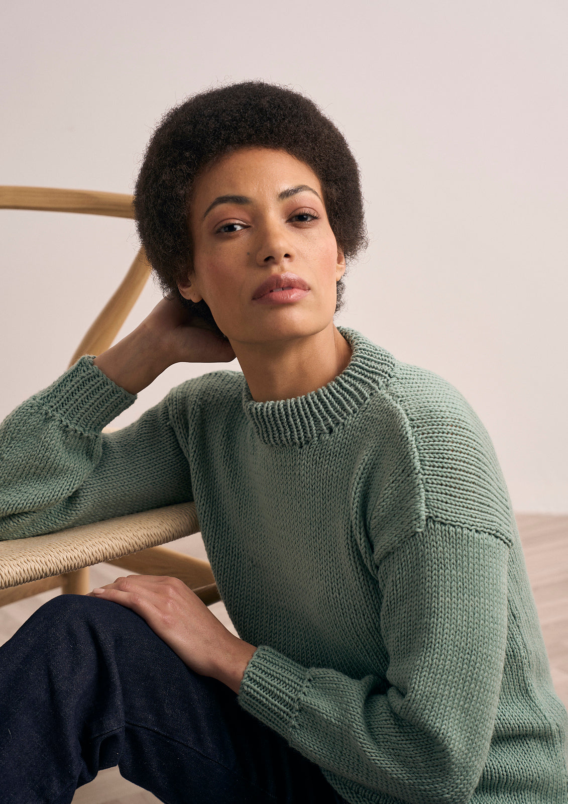 A Mode at Rowan Merino Soft Pattern - Pedham Pullover (PDF)