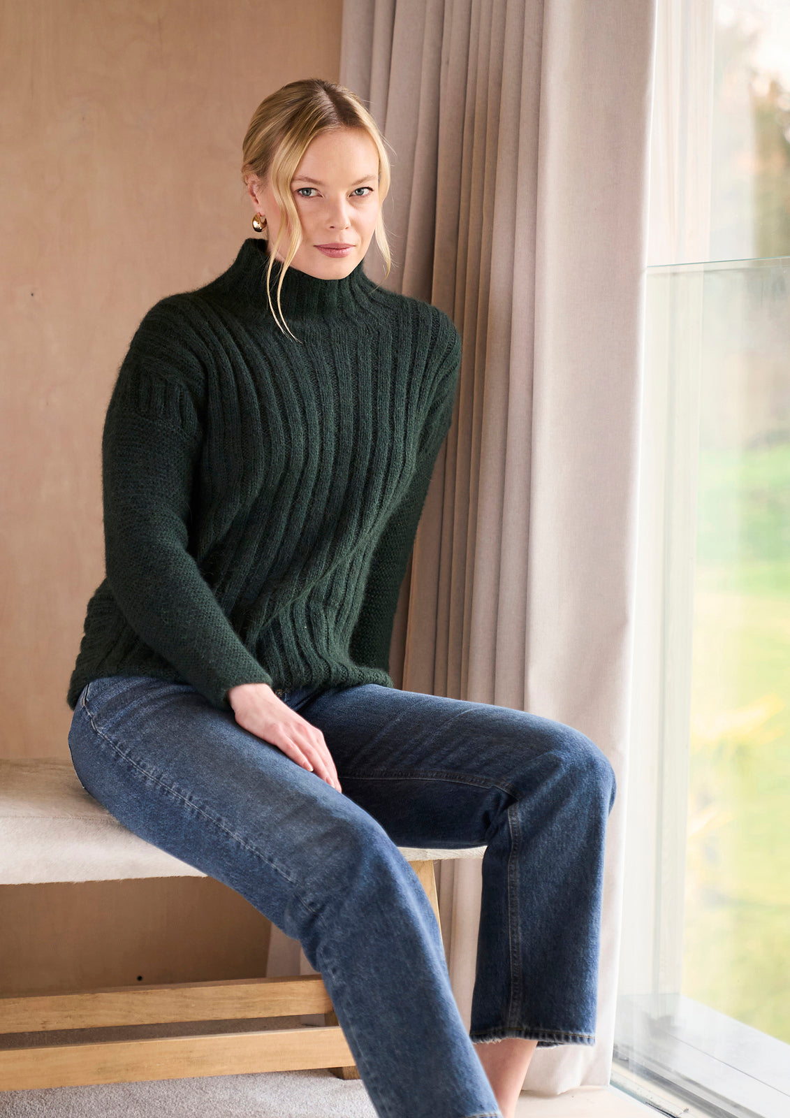 A Mode at Rowan Softest Alpaca Pattern - Hale Pullover (PDF)