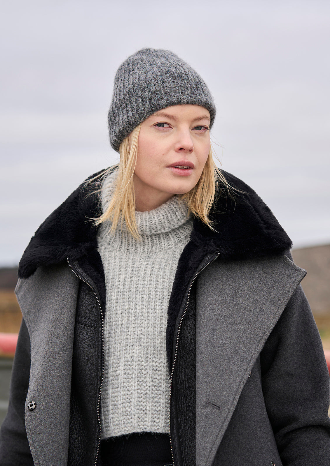 A Mode at Rowan Softest Alpaca Pattern - Heydon + Tide Turtleneck (PDF)