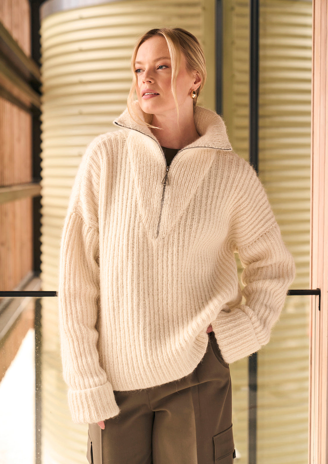 A Mode at Rowan Softest Alpaca Pattern - Keswick Pullover (PDF)