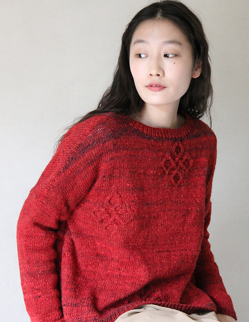 A Noro Silk Garden Sock Solo Pattern - Koyuki (PDF)   knitting pattern on sale at Little Knits