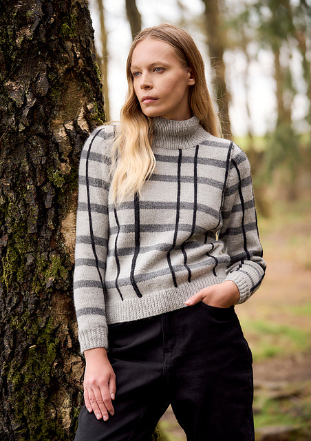 A Rowan Alpaca Soft DK Pattern - Amery (PDF)  knitting pattern on sale at Little Knits