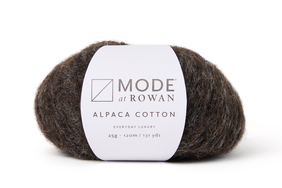 Mode at Rowan Alpaca Cotton - Sierra Melange (Color #16)