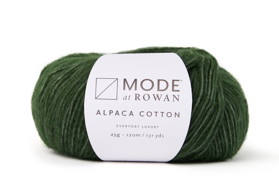 Mode at Rowan Alpaca Cotton - Foilage Green (Color #18)