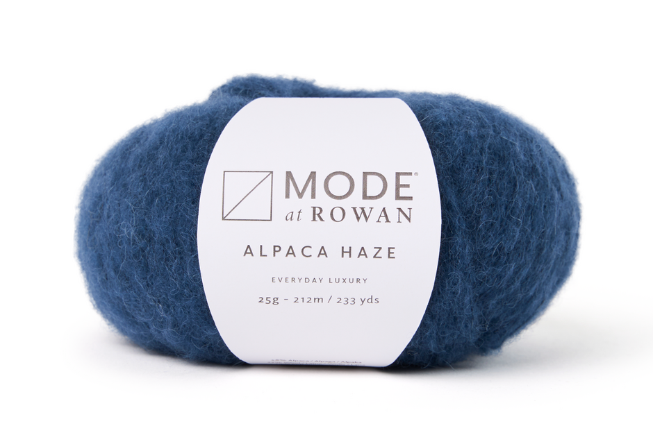 Mode at Rowan Alpaca Haze - Navy (Color #11)