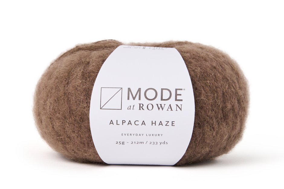 Mode at Rowan Alpaca Haze - Cocoa (Color #16)