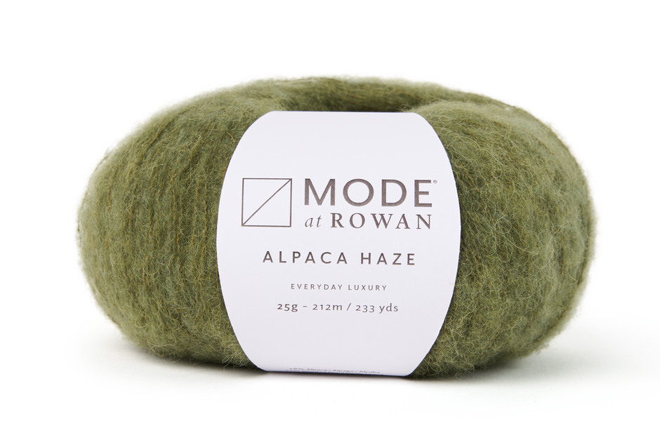 Mode at Rowan Alpaca Haze - Khaki (Color #18)