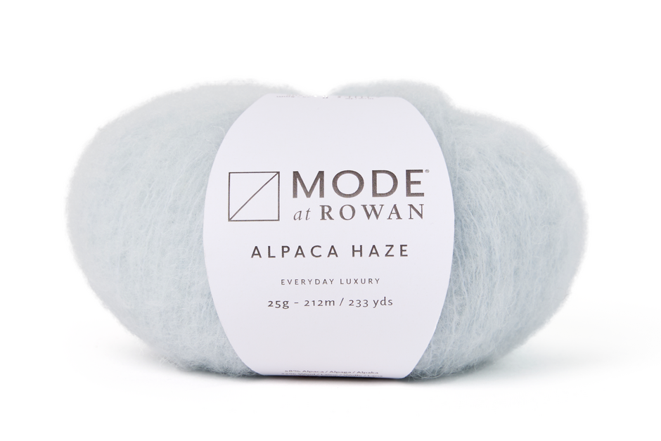 Mode at Rowan Alpaca Haze - Capri (Color #19)