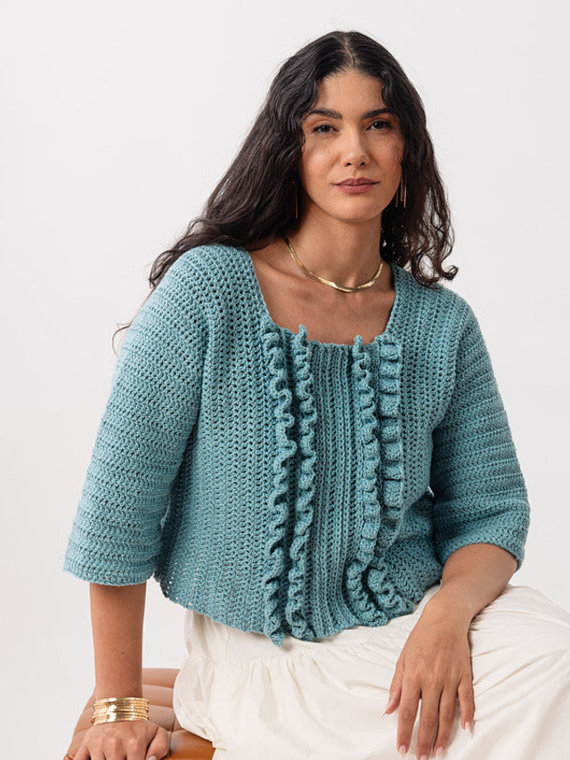 A Berroco Pattern - Bristlefront Top (PDF)