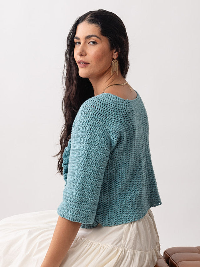 A Berroco Pattern - Bristlefront Top (PDF)