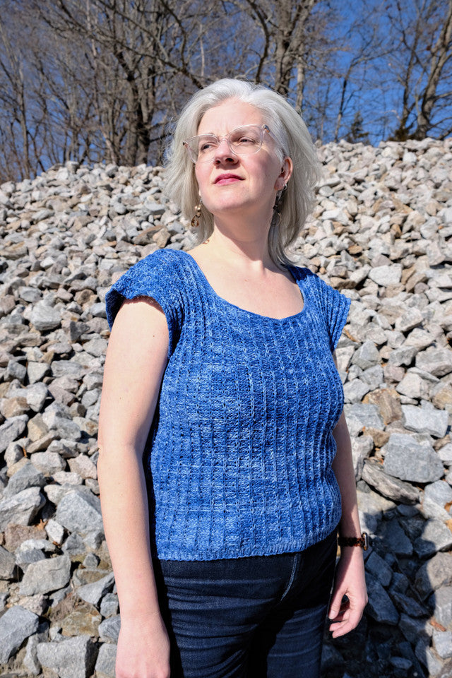 A FREE Berroco Pattern - Baskette Short-Sleeve (PDF)