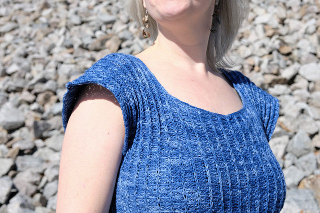 A FREE Berroco Pattern - Baskette Short-Sleeve (PDF)