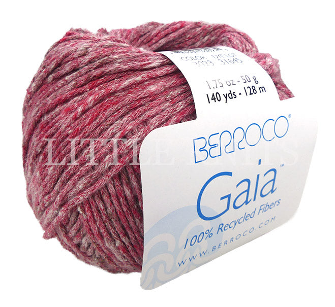 Berroco Gaia - Wild Strawberry (Color #3023) Knitting and Crochet Yarn at Little Knits