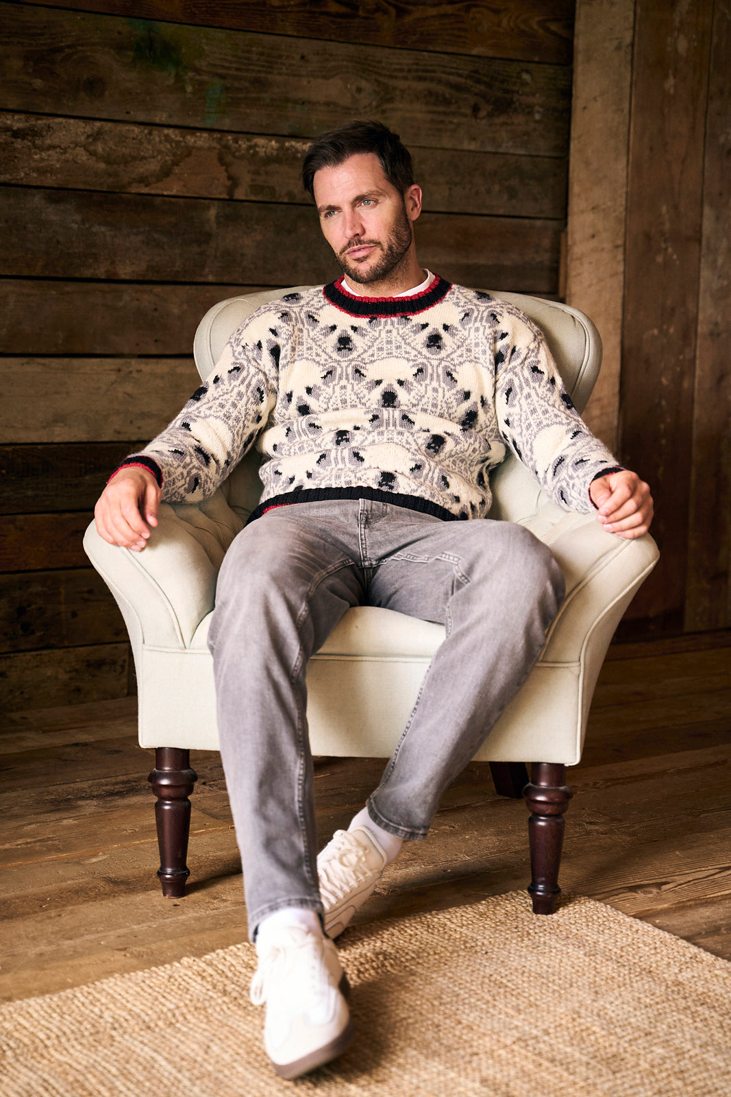 A Rowan Norwegian Wool Pattern - Bjornoya Pullover (PDF)