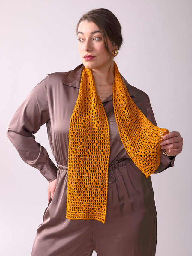 A Berroco Pattern - Cresento Scarf (PDF)