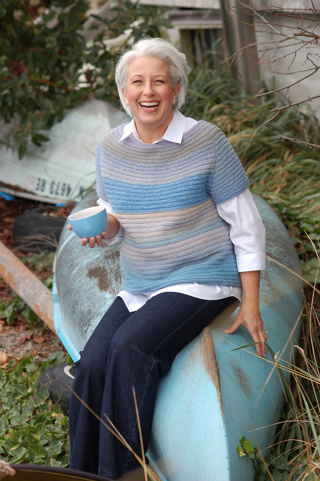 A FREE Schoppel Zauberwolle Pattern - Longer Ribby Pullover (PDF)