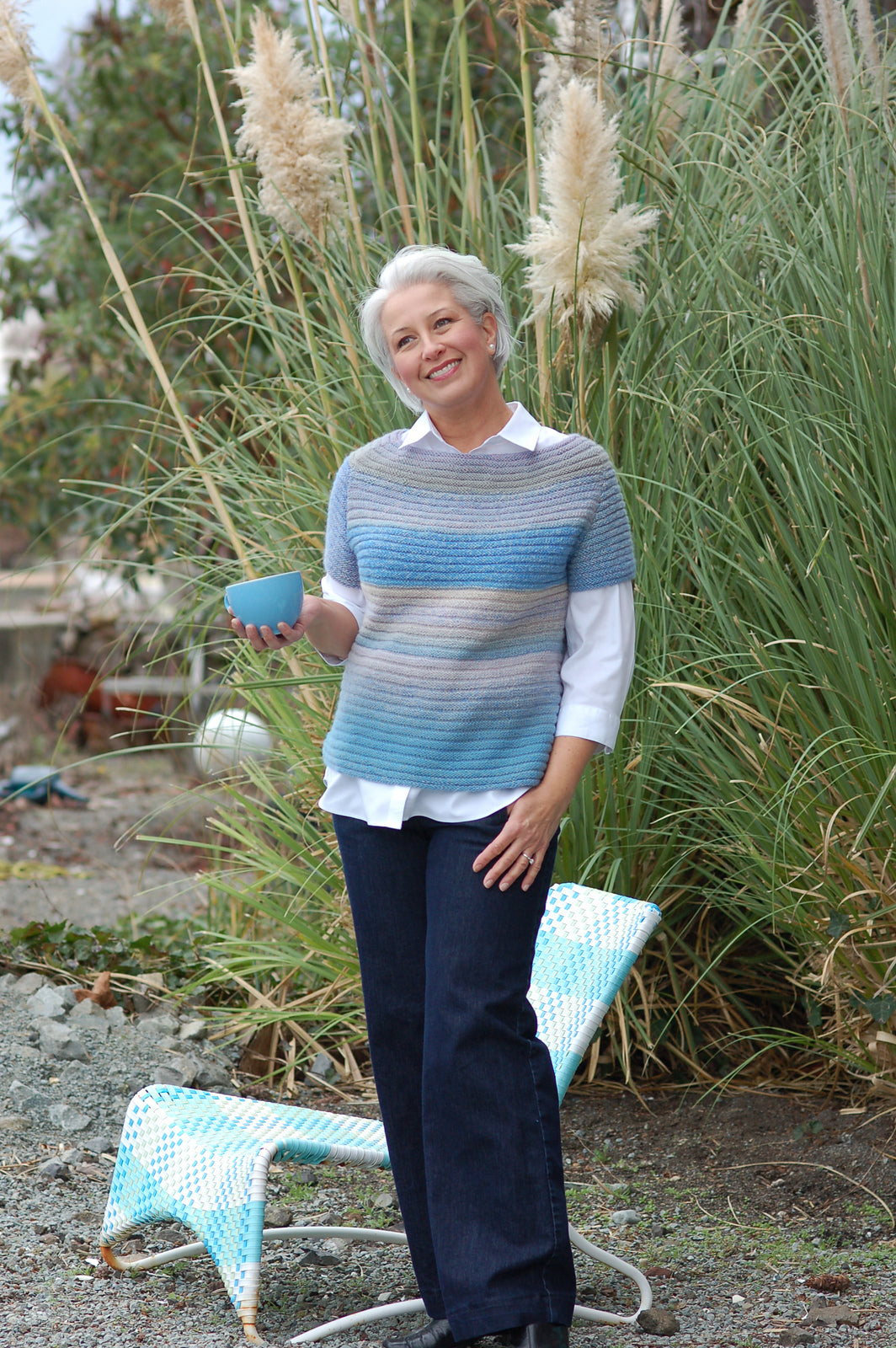 A FREE Schoppel Zauberwolle Pattern - Longer Ribby Pullover (PDF)