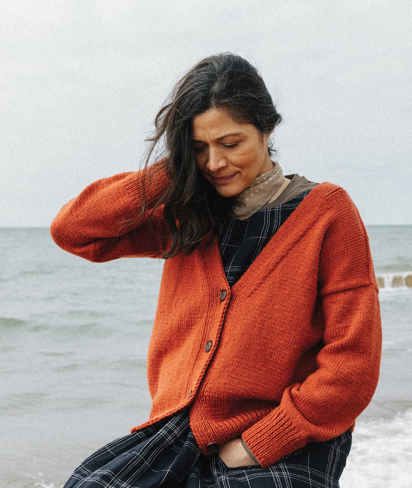 A Rowan Pebble Island Pattern - Fox Bay Cardigan (PDF)