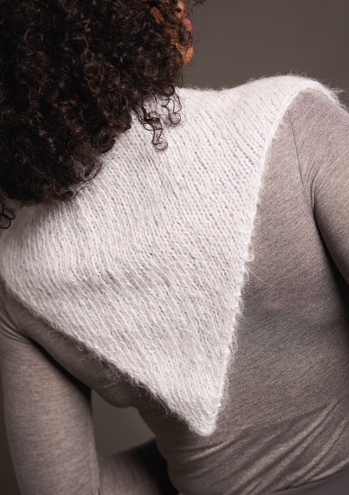 A Rowan Alpaca Sparkle Pattern - Gardner Scarf (PDF)