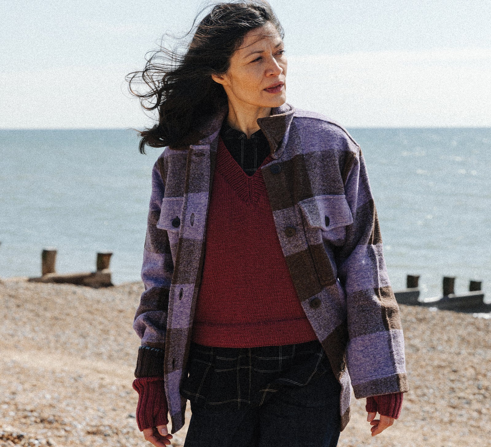 A Rowan Pebble Island Pattern - Heathland Plain Vest (PDF)