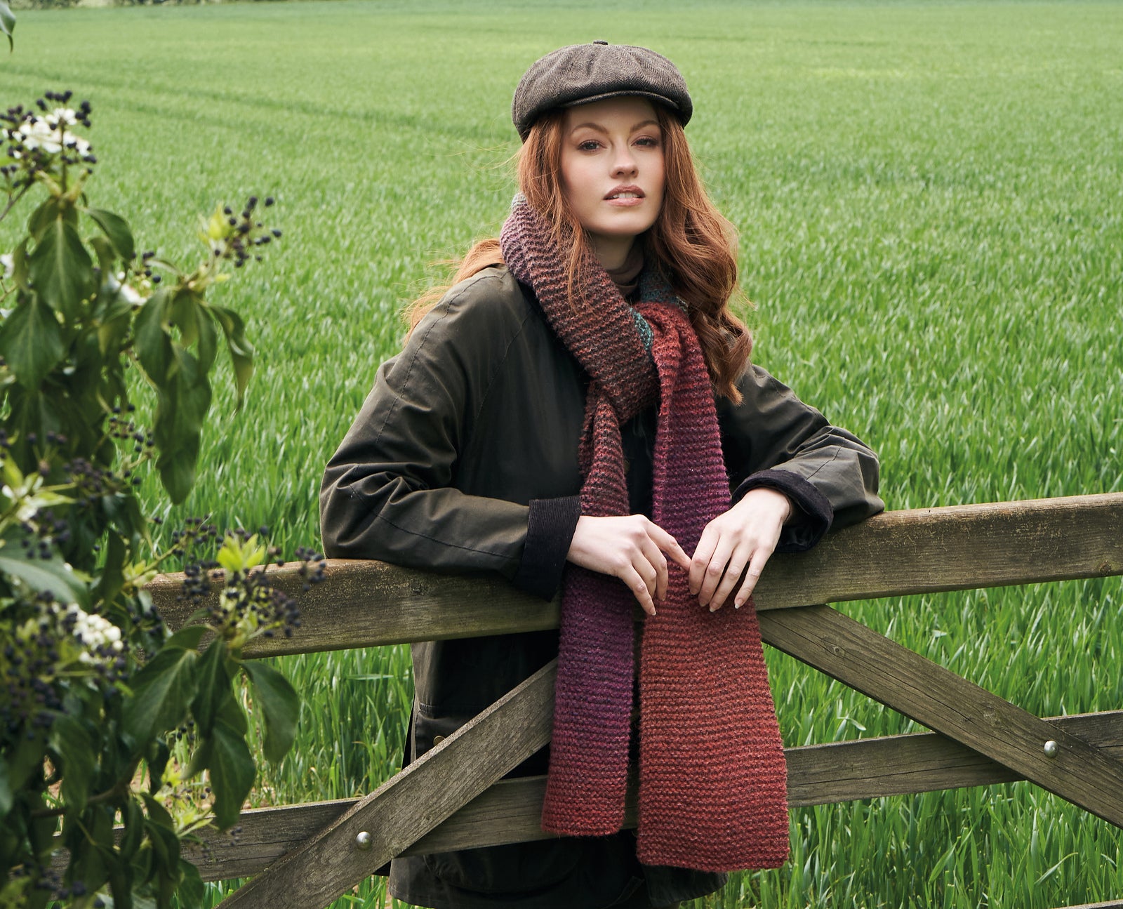 A Rowan Felted Tweed Colour Pattern - Ingleton Scarf (PDF)