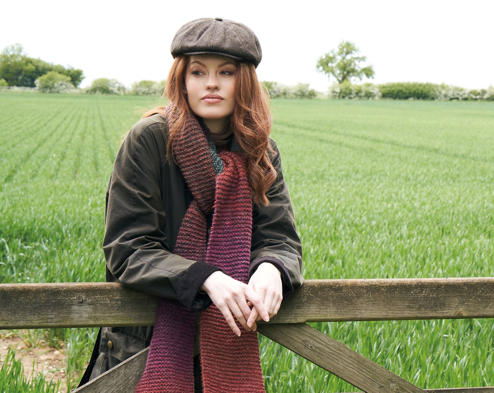 A Rowan Felted Tweed Colour Pattern - Ingleton Scarf (PDF)
