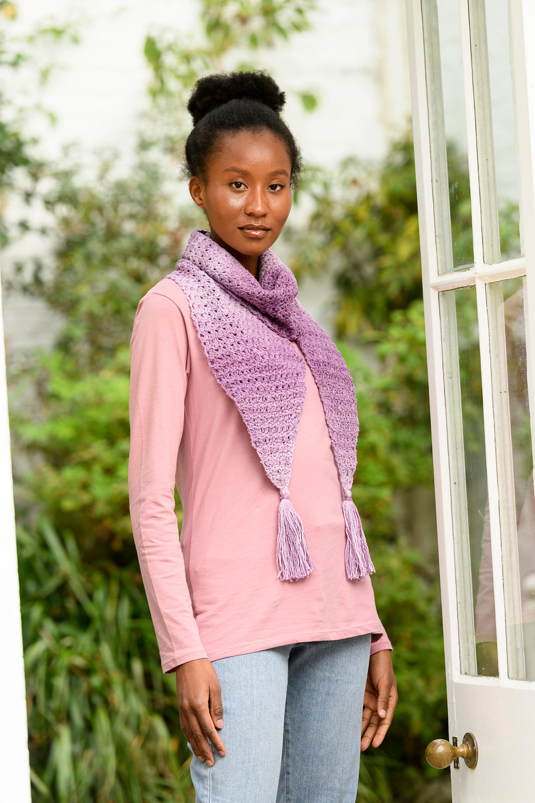 A Juniper Moon Farm Zooey Stripes Pattern - Ethel Scarves (PDF)
