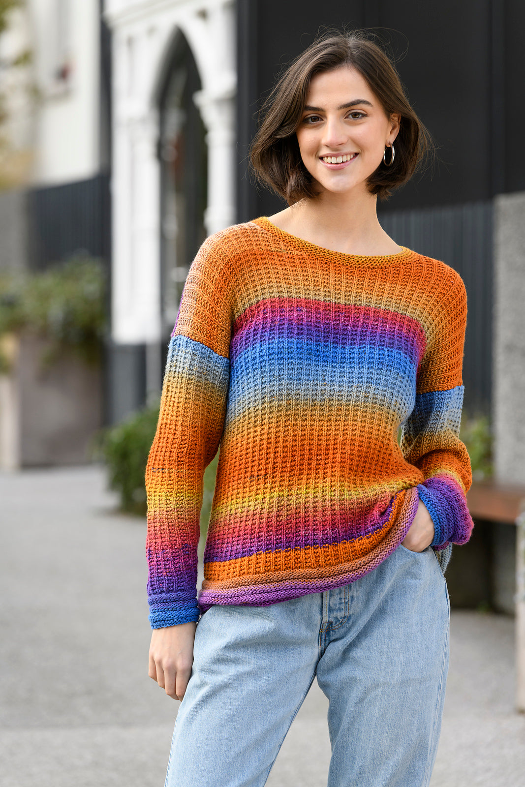 A Juniper Moon Farm Iridescence Pattern - Marla Sweaters (PDF)