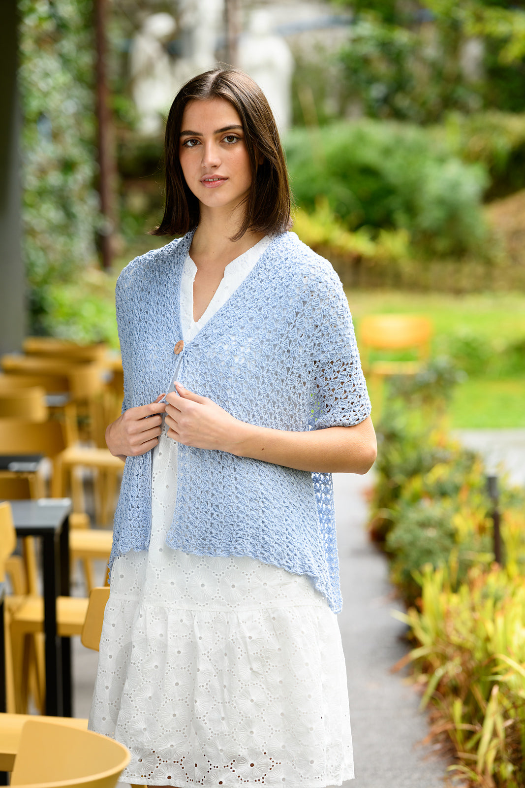 A Juniper Moon Farm Marilyn Pattern - Lianna Shawl/Wrap (PDF
