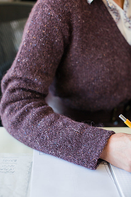 A Churchmouse Yarns and Teas Pattern - Go-To Cardigan (PDF)