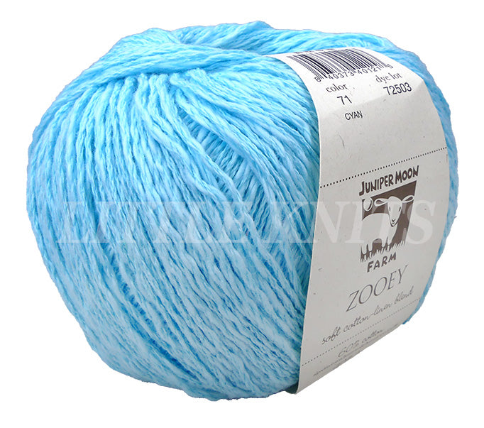 Juniper Moon Farm Zooey - Cyan (Color #71)