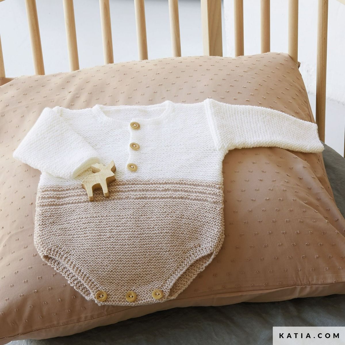 A Katia Baby Nature Pattern - Romper (PDF) - FREE WITH KATIA PURCHASES