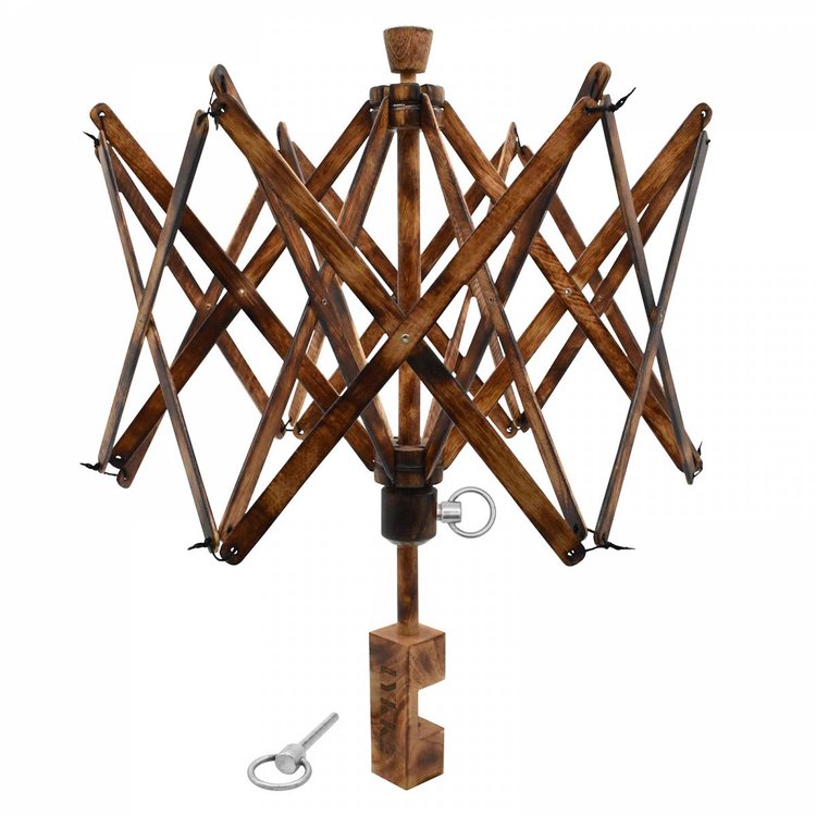 Lykke Burnt Mango Wood Umbrella Swift – Little Knits