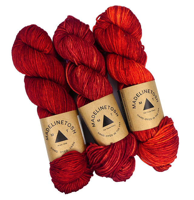 Tosh DK One of a Kind Color - Phoenix Rising (THREE SKEINS)