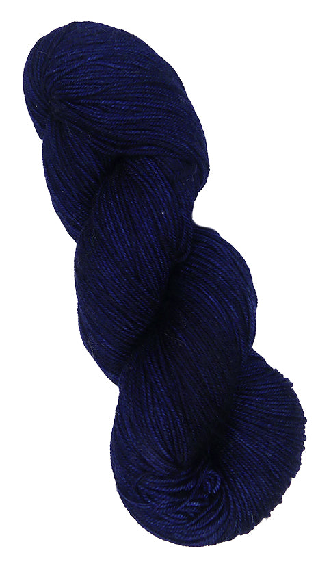 Malabrigo Sock One of a Kind Color - Deep Blue Black Mix